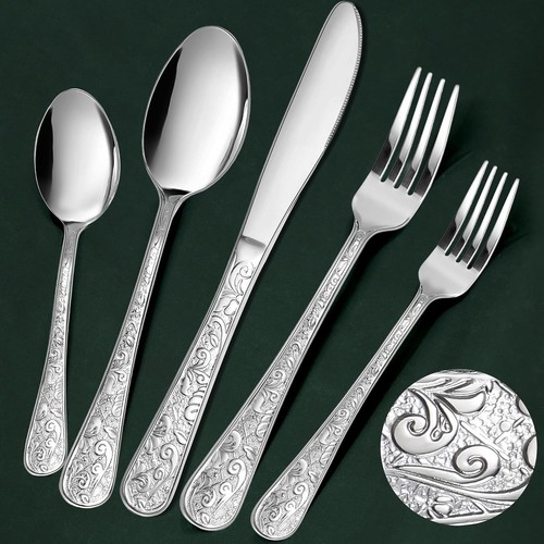 Piece vintage silverware - 40-piece,
