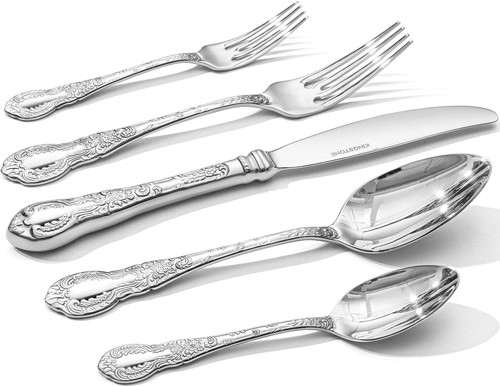 Silverware set for 60pc - silverware,